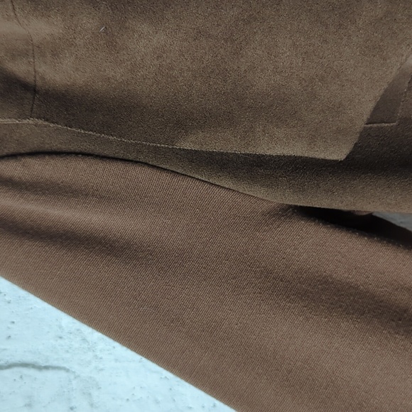 BCBGMaxAzria Asymmetrical Faux Suede Jacket - Picture 7 of 9